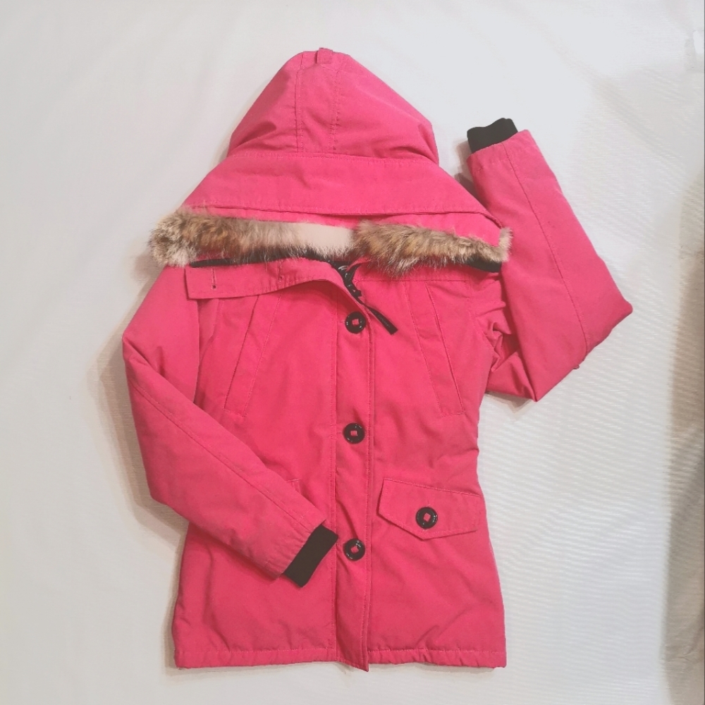Canada Goose Montebello Parka in pink